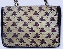 The knitting bag which was once owned by Queen Victoria