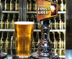 The charity Fools Gold beer