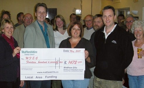 Matthew Ellis joins WFEG members at their AGM