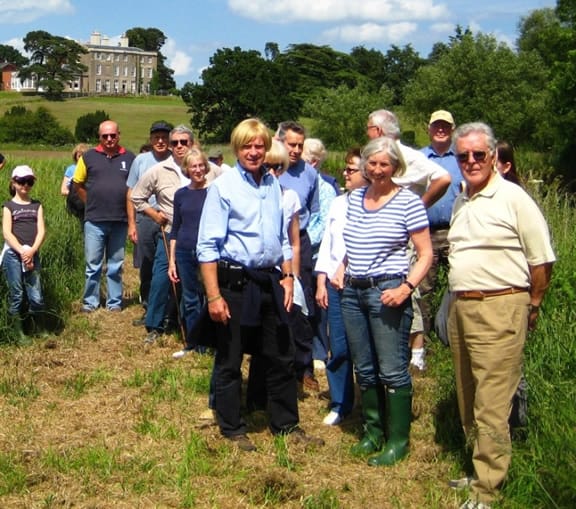 Michael Fabricant MP with residents on the walk