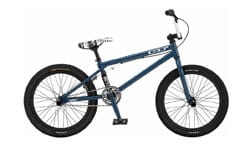 A blue GT BMX bike similar to the one stolen