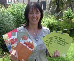 Lichfield District Council's Recycling & Street Scene Development Officer Christine Cole