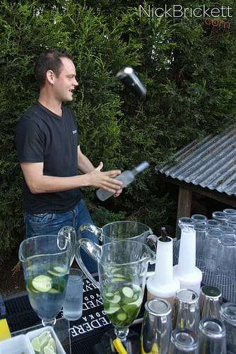 Shoulder of Mutton's Cocktail maker. Pic: Nick Brickett