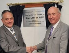 The official opening of the new health centre in Burntwood