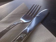 Knife and fork