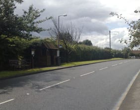 streethaycrossing The site of the new crossing in Streethay
