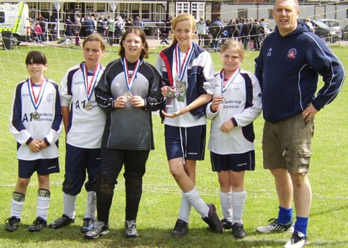 Lichfield Diamonds under 12 side