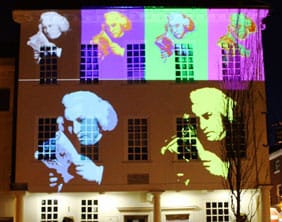 Part of the display planned for Samuel Johnson's birthday celebrations in Lichfield