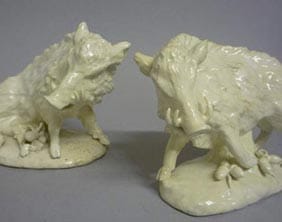 Two of the pieces in the collection