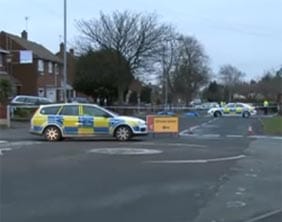 dimblesmurder Police at the scene following the murder of Michael Eccles in the Dimbles area of Lichfield in January 2009
