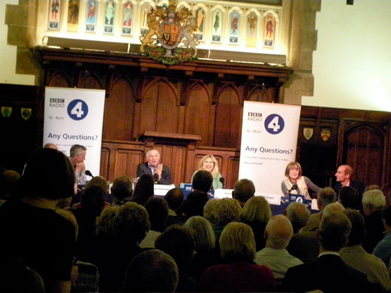 Any Questions at the Guildhall. Pic: Rob Morris