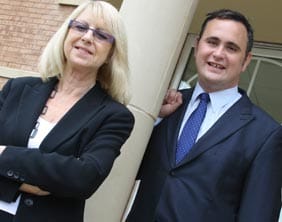 Valarie Hellemink and Martin de Ridder