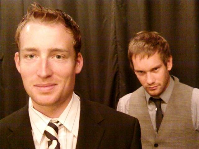 Tom McCarron (left) and Steve Humpherson in That's Entertainment