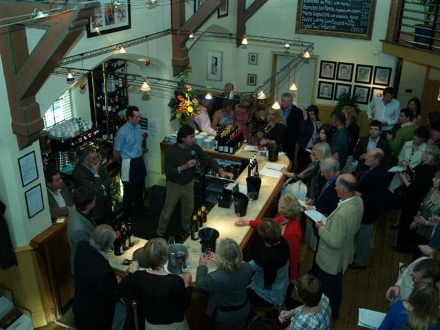 Worth Brothers' wine tasting event at Chandlers