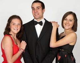 lichfield-operatic-society Cast members Megan Lambert, Dan Anketell and Alice Gregr