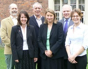 Mike Kinghan, Chris Cole, Robin Taylor, Ruth Plant, Cllr David Smith and Kate Sadler (member of LoCaL)