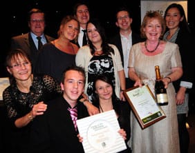 Packington Moor Farm celebrate their award