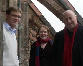 Philip Scriven, Cathy Lamb and Martyn Rawles