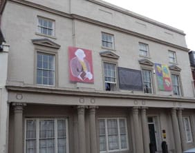 Posters on St Johns House