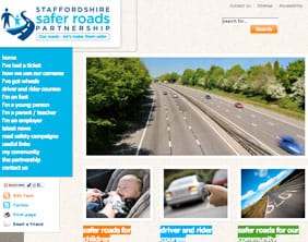 The Staffordshire Safer Roads Partnership website