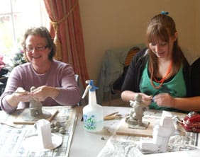 Local residents taking part in the workshop