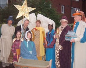 The Lichfield Mysteries’ Nativity cast