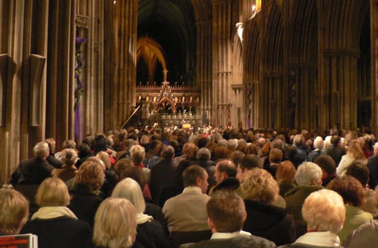 The Salvation Army concert at Lichfield Cathedral in 2008