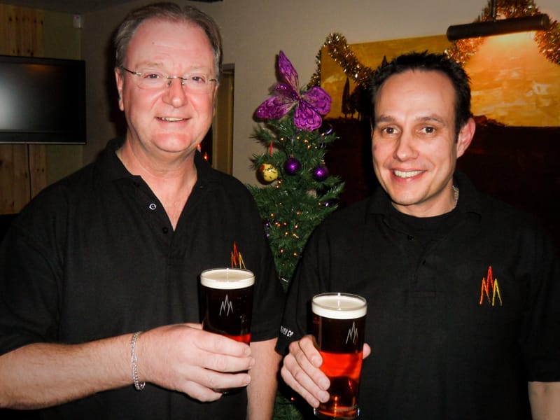 Chris and Nick from Shenstone Brew Co. Chris and Nick from Shenstone Brew Co.