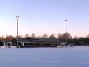 A snowy Scholars Ground