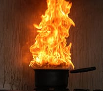 Chip pan fire 210 Chip pan fire 210