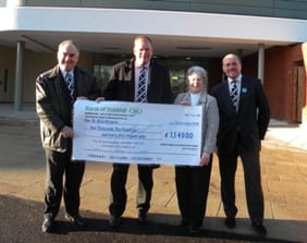John Callaghan, Geoff Newton, Laura Pennycuick and Stan Rowlands