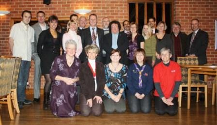 roundtable Representatives of some of the organisations who benefited from Lichfield Round Table's collections