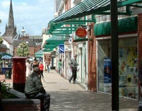 Three Spires Shopping Centre. Pic: <a title="View profile" href=