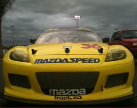 The MAZDASPEED Motorsports Development car