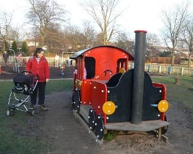 One of the play areas in Beacon Park. Pic: Steve Lightfoot