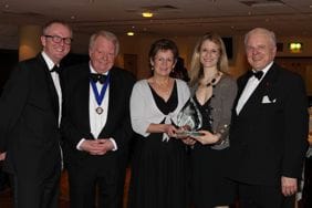 Ian Austin MP (Minister for West Midlands), Mike De Courcey (Chairman of West Midlands Region of the Confederation of Passenger Transport), Maureen Roberts (LDC’s Travel Trade Officer) Lizzie Thatcher (LDC’s Tourism Manager) and Cllr David Smith (Leader of LDC) 