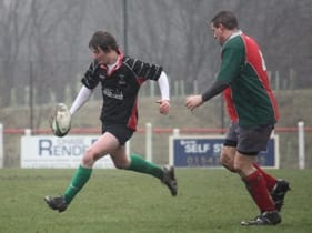 Liam Lloyd on the run. Pic: Joanne Gough