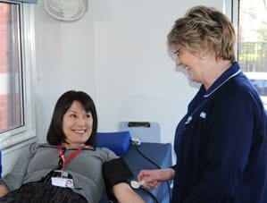 margrandlesblood Marg Randles giving blood