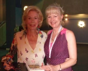 Marion Parry with Louise Hay Marion Parry and Louise Hay