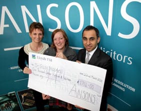Sarah Popp, Sarah Shelton and Jas Singh