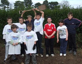 Young players and local volunteers pitch in at Burntwood St Matthews Cricket Club's NatWest CricketForce event