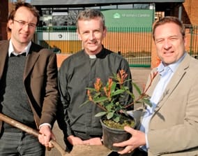 ather Michael White with Mark Williams and Andrew Hayward