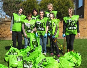 Phillip Mantom, Cheryl Rice, Angela Dobson, Cllr Helen Fisher, Ryan Waldron, Beth Fisher and Marie Bull