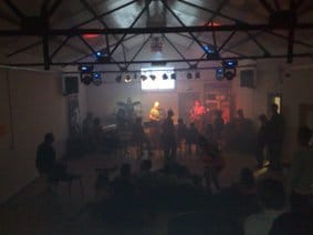 Project 09 Band Nite main hall after A band night takes place in the revamped hall at Redwood Park
