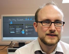 stuartharrison Fixmytweet project leader Stuart Harrison