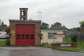 Barton-under-Needwood Fire Station. Pic: Kevin Hale