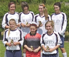 diamondsu15 The victorious Lichfield Diamonds U15 side