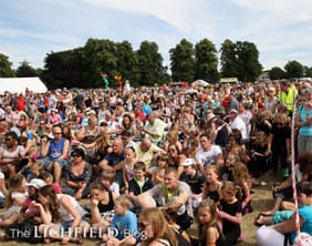 Crowds enjoying the Fuse Festival