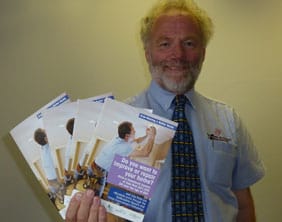 Cllr Ian Pritchard backing the KickStart scheme