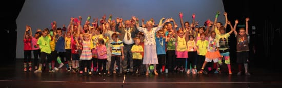 look at me - full cast with nina dawes, cllr barry diggle and val diggle The cast of Look At Me with Nina Dawes, Cllr Barry Diggle and Val Diggle